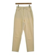 YANUK（ヤヌーク）デニムパンツ ベージュ サイズ:25(S位) レディース/2200617449096