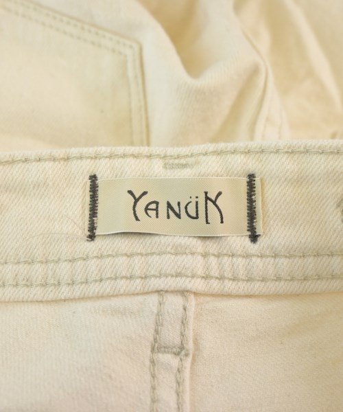 YANUK（ヤヌーク）デニムパンツ 白 サイズ:25(S位) レディース/2200619650056