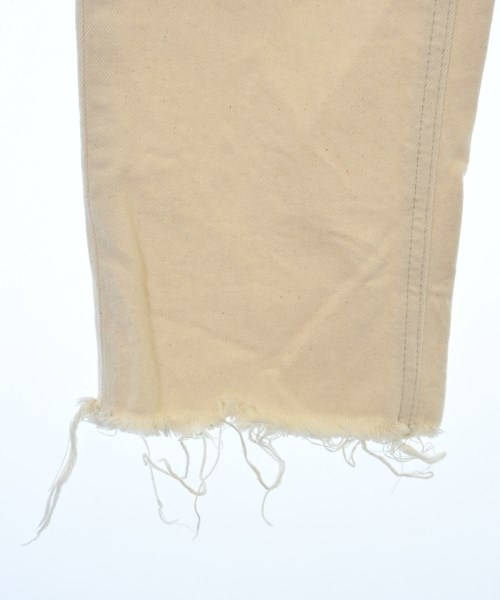 YANUK（ヤヌーク）デニムパンツ 白 サイズ:25(S位) レディース/2200619650056