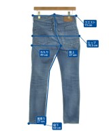 YANUK（ヤヌーク）デニムパンツ 青 サイズ:28(L位) レディース/2200632565016
