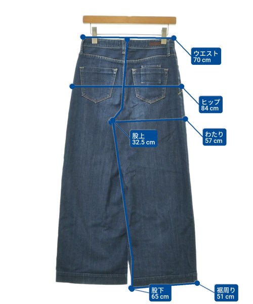 YANUK（ヤヌーク）デニムパンツ 青 サイズ:25(S位) レディース/2200606885096