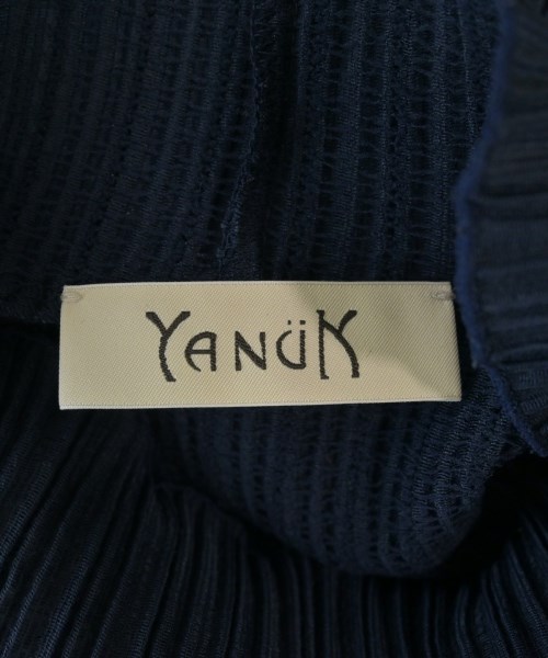YANUK（ヤヌーク）ブラウス 紺 サイズ:F レディース/2200606989145