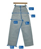 YANUK（ヤヌーク）デニムパンツ 青 サイズ:22(XS位) レディース/2200610821097
