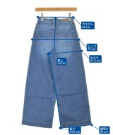 YANUK（ヤヌーク）デニムパンツ 青 サイズ:22(XS位) レディース/2200611567024