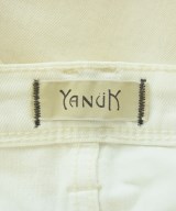 YANUK（ヤヌーク）デニムパンツ 白 サイズ:26(M位) レディース/2200617410072