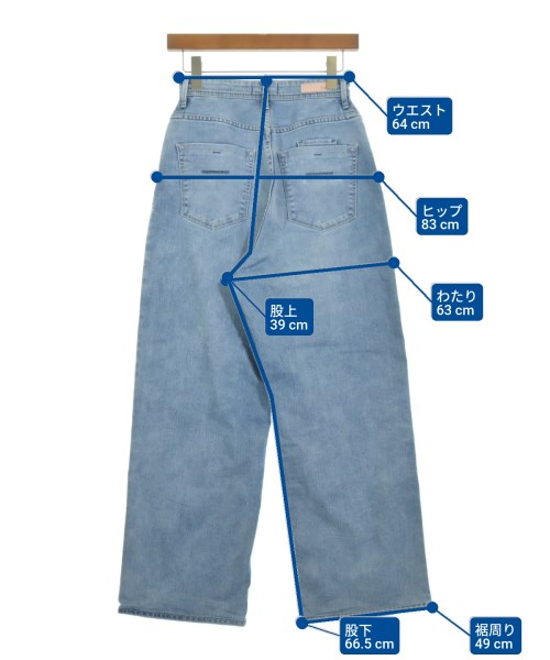 YANUK（ヤヌーク）デニムパンツ 青 サイズ:25(S位) レディース/2200618497034