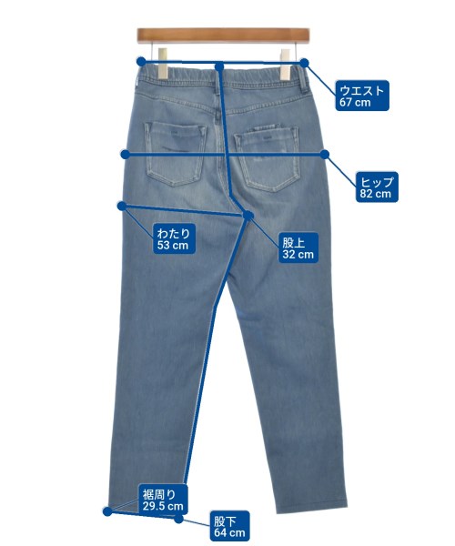 YANUK（ヤヌーク）デニムパンツ 青 サイズ:S レディース/2200610693076