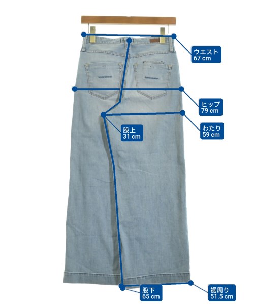 YANUK（ヤヌーク）デニムパンツ 青 サイズ:24(S位) レディース/2200610450013