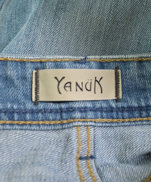 YANUK（ヤヌーク）デニムパンツ 青 サイズ:21(XXS位) レディース/2200616423073