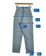 YANUK（ヤヌーク）デニムパンツ 青 サイズ:21(XXS位) レディース/2200616423073
