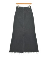 YANUK（ヤヌーク）ロング・マキシ丈スカート 黒 サイズ:M レディース/2200669717044