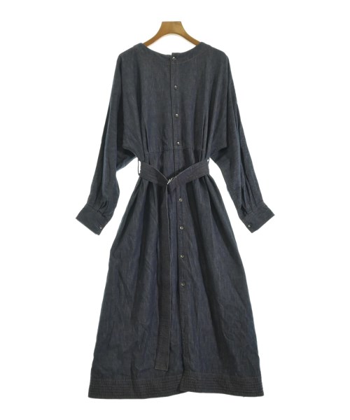 YANUK(ヤヌーク)シャツワンピース 紺 サイズ:F/2200672148019