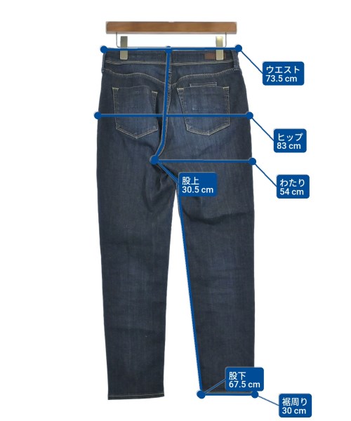 YANUK（ヤヌーク）デニムパンツ 紺 サイズ:26(M位) レディース/2200671972011