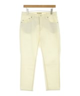 YANUK（ヤヌーク）デニムパンツ 白 サイズ:27(M位) レディース/2200675806084