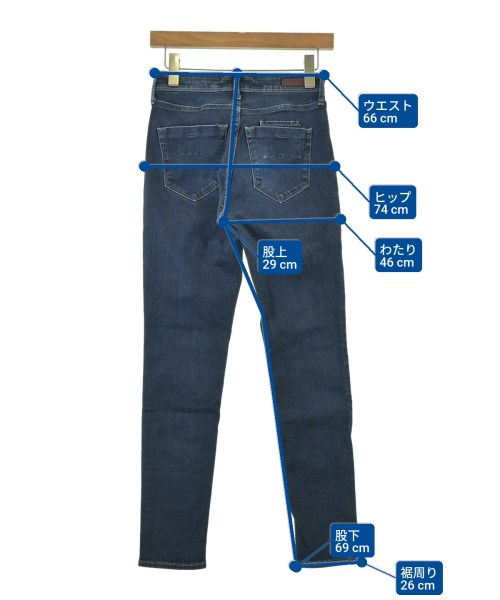 YANUK（ヤヌーク）デニムパンツ 青 サイズ:25(S位) レディース/2200669728033