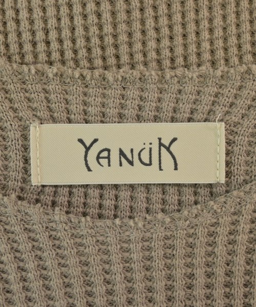 YANUK（ヤヌーク）Tシャツ・カットソー ベージュ サイズ:F レディース/2200673504043