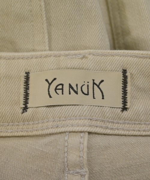 YANUK（ヤヌーク）デニムパンツ ベージュ サイズ:25(S位) レディース/2200679979029
