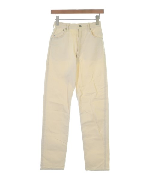YANUK(ヤヌーク)デニムパンツ 白 サイズ:23(XS位)/2200680515032