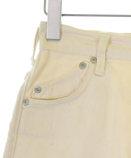 YANUK（ヤヌーク）デニムパンツ 白 サイズ:23(XS位) レディース/2200680515032