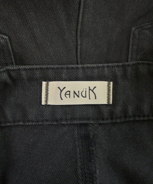 YANUK（ヤヌーク）オールインワン/サロペット 黒 サイズ:24(S位) レディース/2200677289083