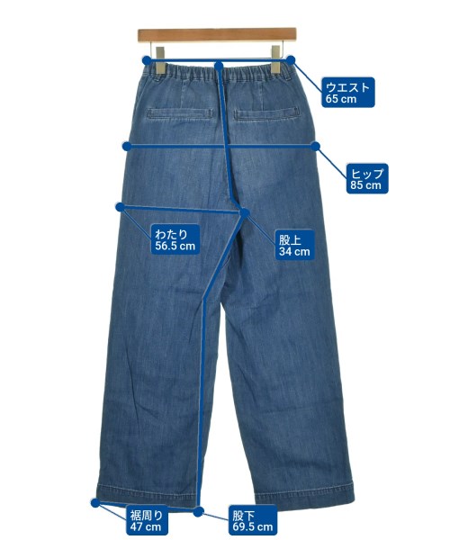 YANUK（ヤヌーク）デニムパンツ 青 サイズ:S レディース/2200688055066