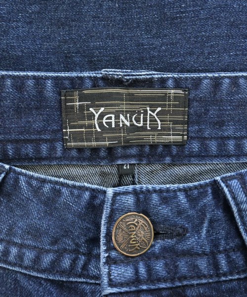 YANUK（ヤヌーク）デニムパンツ 紺 サイズ:27(M位) レディース/2200693899129