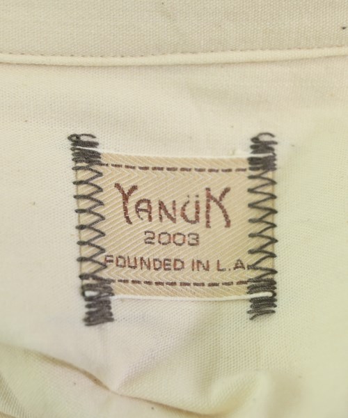 YANUK（ヤヌーク）カジュアルシャツ 白 サイズ:XL レディース/2200693905271