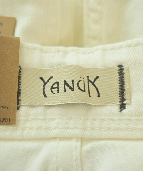 YANUK（ヤヌーク）デニムパンツ 白 サイズ:23(XS位) レディース/2200689554032