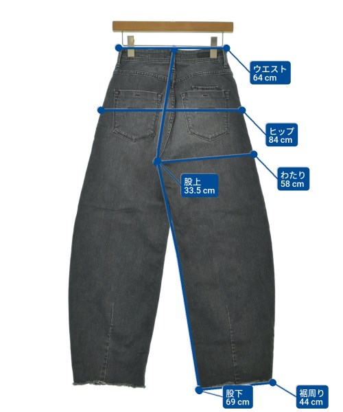 YANUK（ヤヌーク）デニムパンツ グレー サイズ:25(S位) レディース/2200642655189