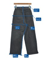 YANUK（ヤヌーク）デニムパンツ 黒 サイズ:23(XS位) レディース/2200648528043