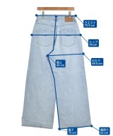 YANUK（ヤヌーク）デニムパンツ 青 サイズ:27(M位) レディース/2200658055010