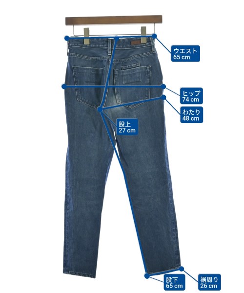 YANUK（ヤヌーク）デニムパンツ 青 サイズ:23(XS位) レディース/2200653816043