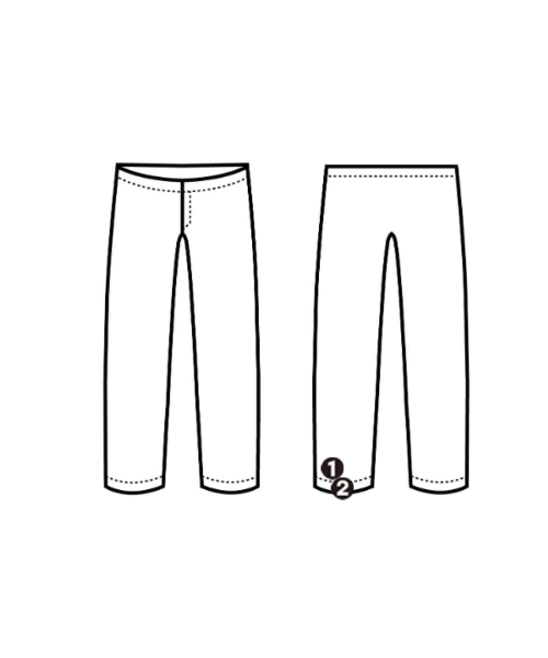 YANUK（ヤヌーク）デニムパンツ 青 サイズ:23(XS位) レディース/2200656976041