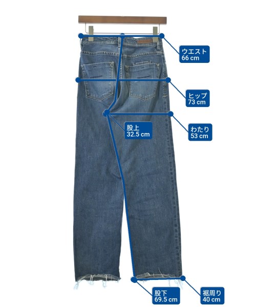 YANUK（ヤヌーク）デニムパンツ 青 サイズ:24(S位) レディース/2200657561116