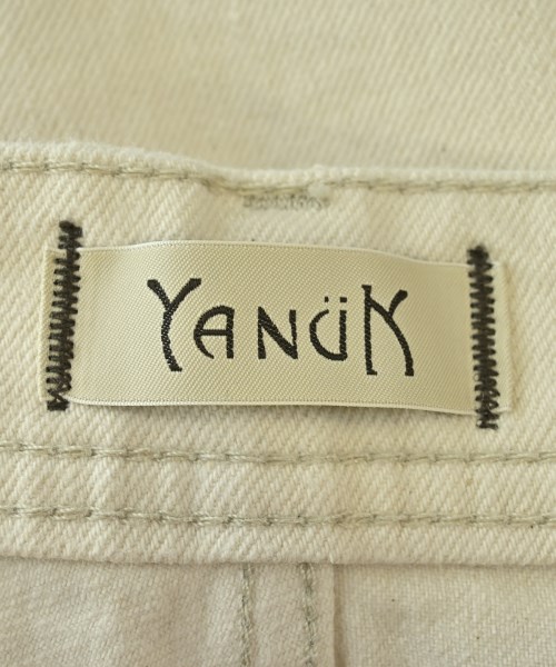 YANUK（ヤヌーク）デニムパンツ 白 サイズ:24(S位) レディース/2200713055023