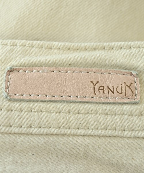 YANUK（ヤヌーク）デニムパンツ 白 サイズ:24(S位) レディース/2200713055023