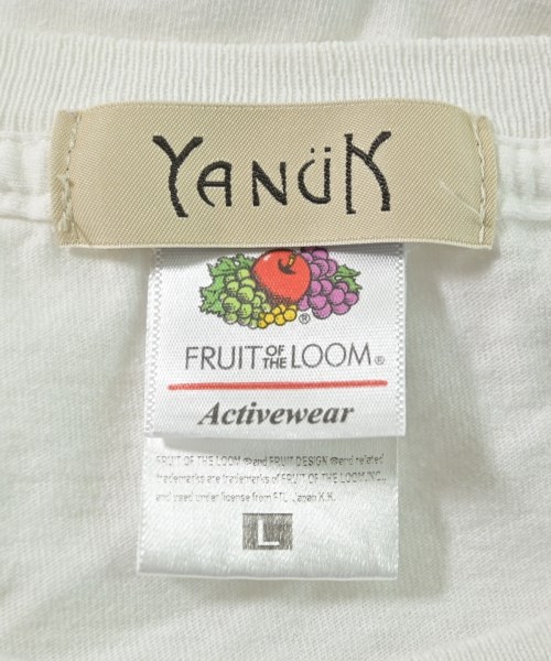 YANUK（ヤヌーク）Tシャツ・カットソー 白 サイズ:L レディース/2200713429015