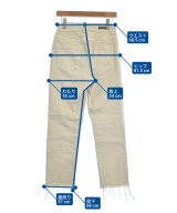 YANUK（ヤヌーク）デニムパンツ ベージュ サイズ:26(M位) レディース/2200643990029