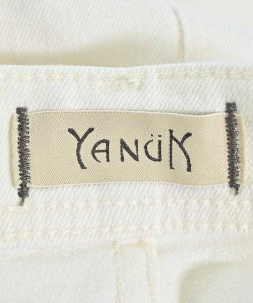 YANUK（ヤヌーク）デニムパンツ 白 サイズ:25(S位) レディース/2200645584042