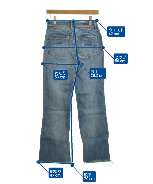 YANUK（ヤヌーク）デニムパンツ 紺 サイズ:26(M位) レディース/2200635629029