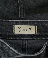 YANUK（ヤヌーク）デニムパンツ 黒 サイズ:24(S位) レディース/2200640403041
