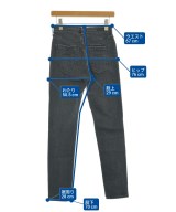 YANUK（ヤヌーク）デニムパンツ 黒 サイズ:24(S位) レディース/2200640403041