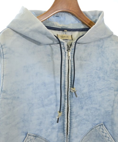 YANUK（ヤヌーク）パーカー 青 サイズ:M レディース/2200648589068