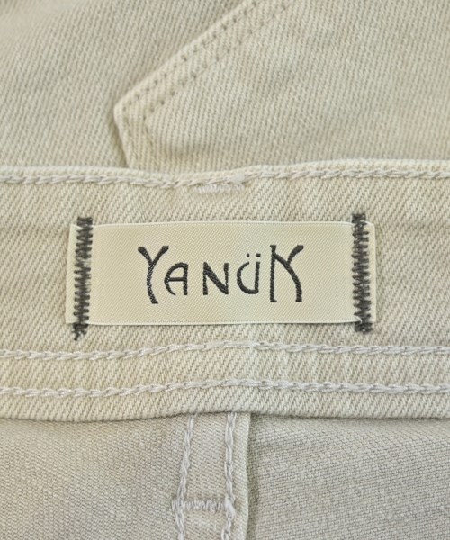 YANUK（ヤヌーク）デニムパンツ ベージュ サイズ:25(S位) レディース/2200634991783