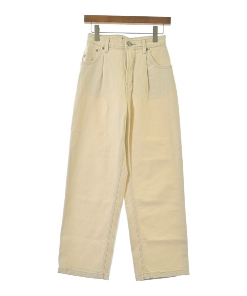 YANUK(ヤヌーク)デニムパンツ 白 サイズ:25(S位)/2200634991806