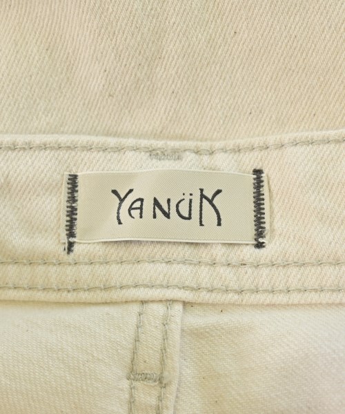 YANUK（ヤヌーク）デニムパンツ 白 サイズ:25(S位) レディース/2200634991806