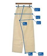 YANUK（ヤヌーク）デニムパンツ 白 サイズ:25(S位) レディース/2200634991806