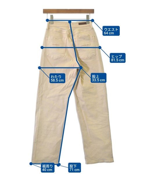 YANUK（ヤヌーク）デニムパンツ ピンク サイズ:24(S位) レディース/2200642405012