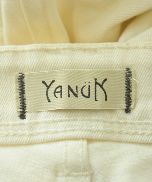 YANUK（ヤヌーク）デニムパンツ 白 サイズ:26(M位) レディース/2200643332058
