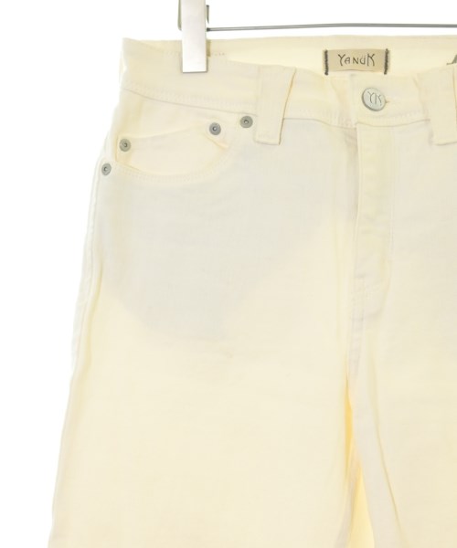 YANUK（ヤヌーク）デニムパンツ 白 サイズ:26(M位) レディース/2200643332058